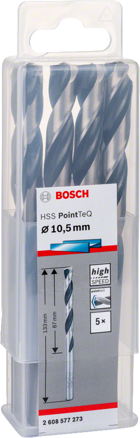 Bosch - HSS-PointeQ Metal Matkap Ucu 10,5 mm 5'li