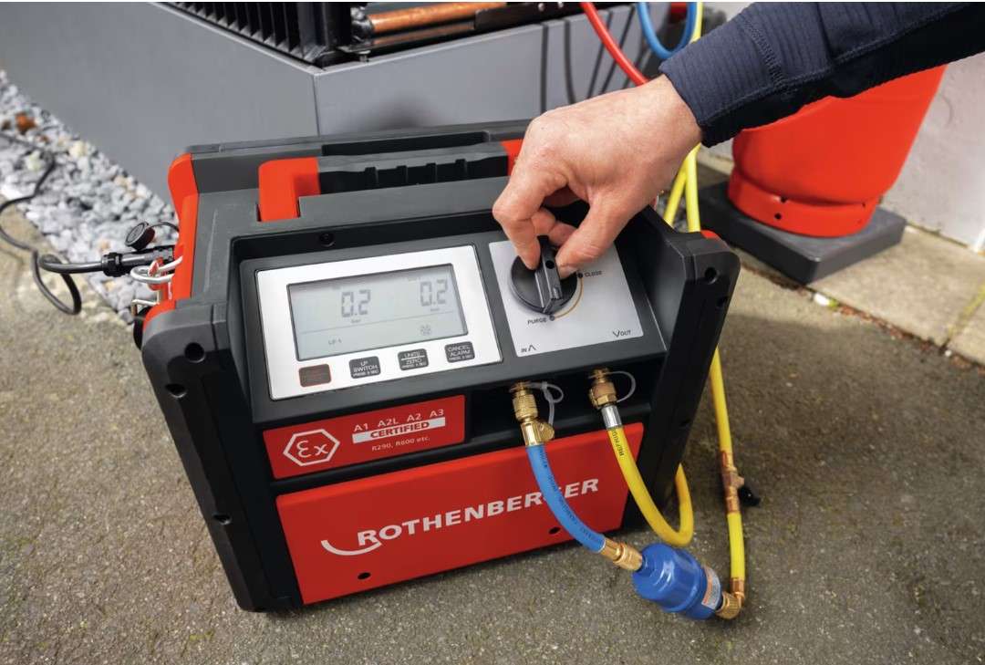 ROREC Pro A3, 230 V, EU soğutucu gaz geri toplama cihazı